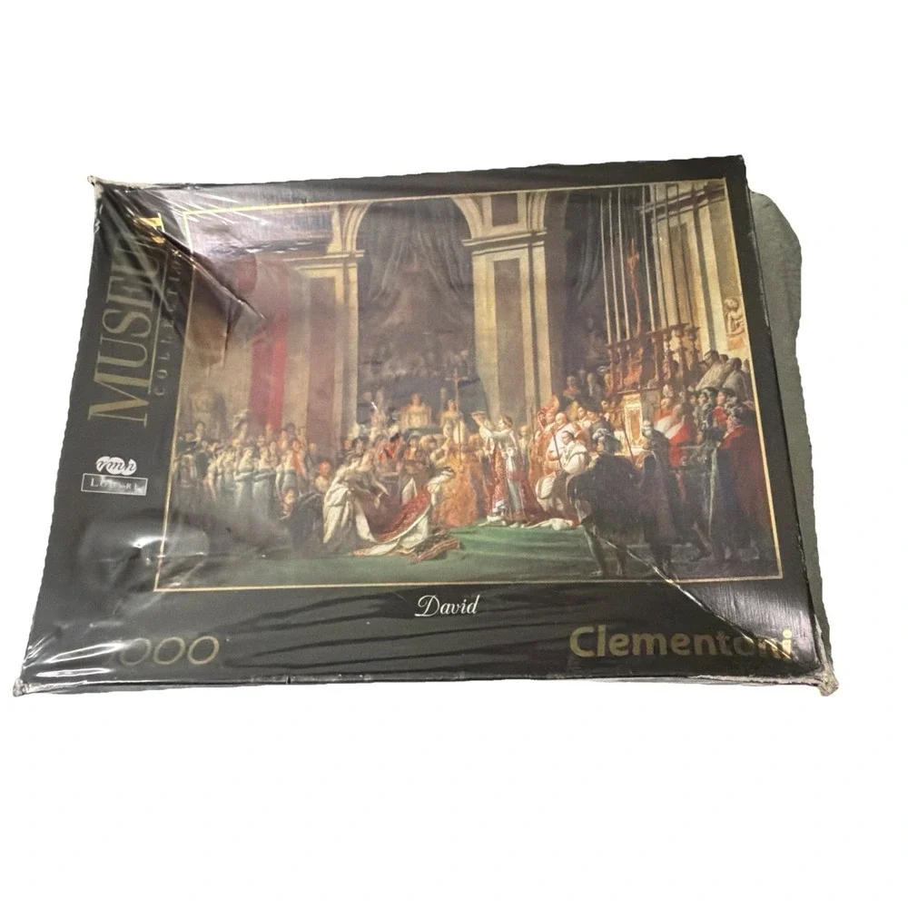 Museum Collection Louvre David 1000 Pcs. Puzzle Clementoni Napolean NIB New